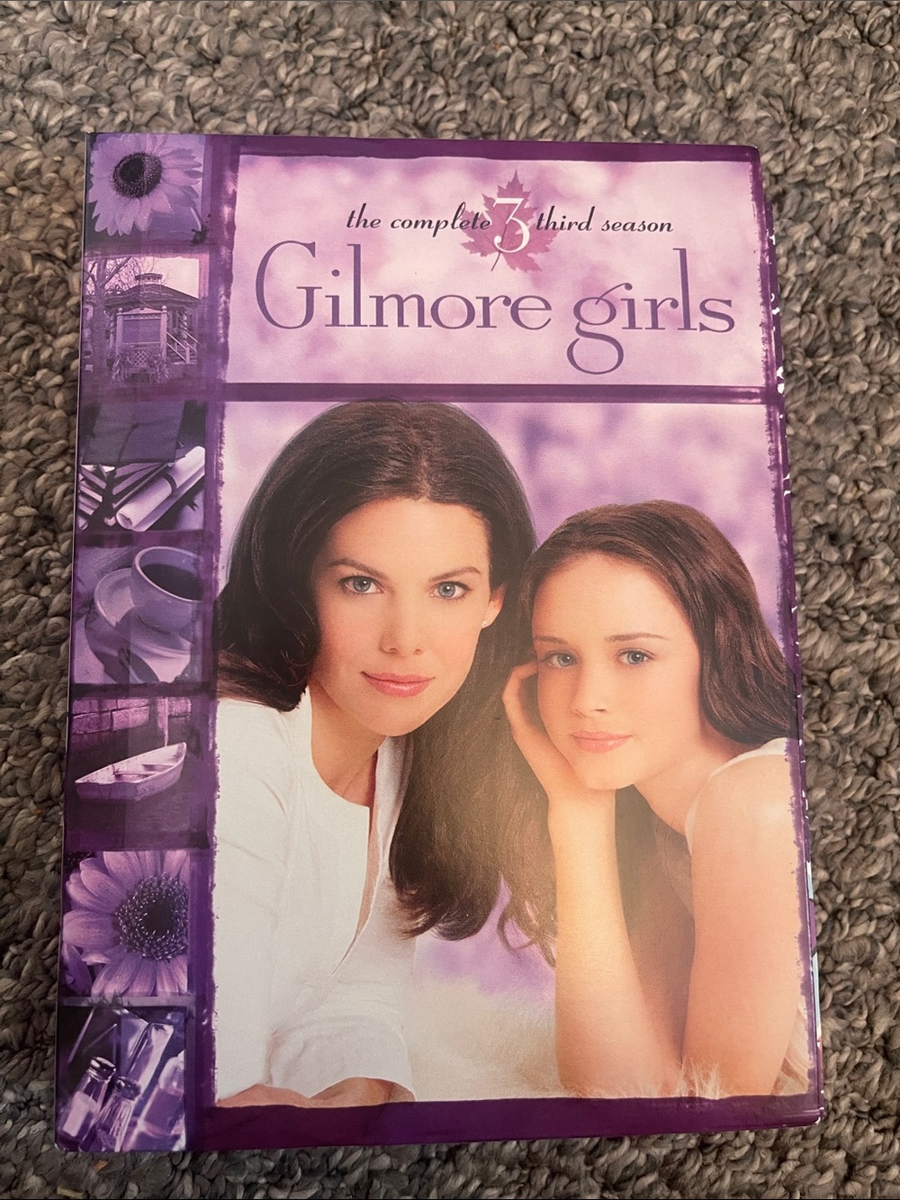 Gilmore Girls The Complete Third Season DVD - Purple Cover